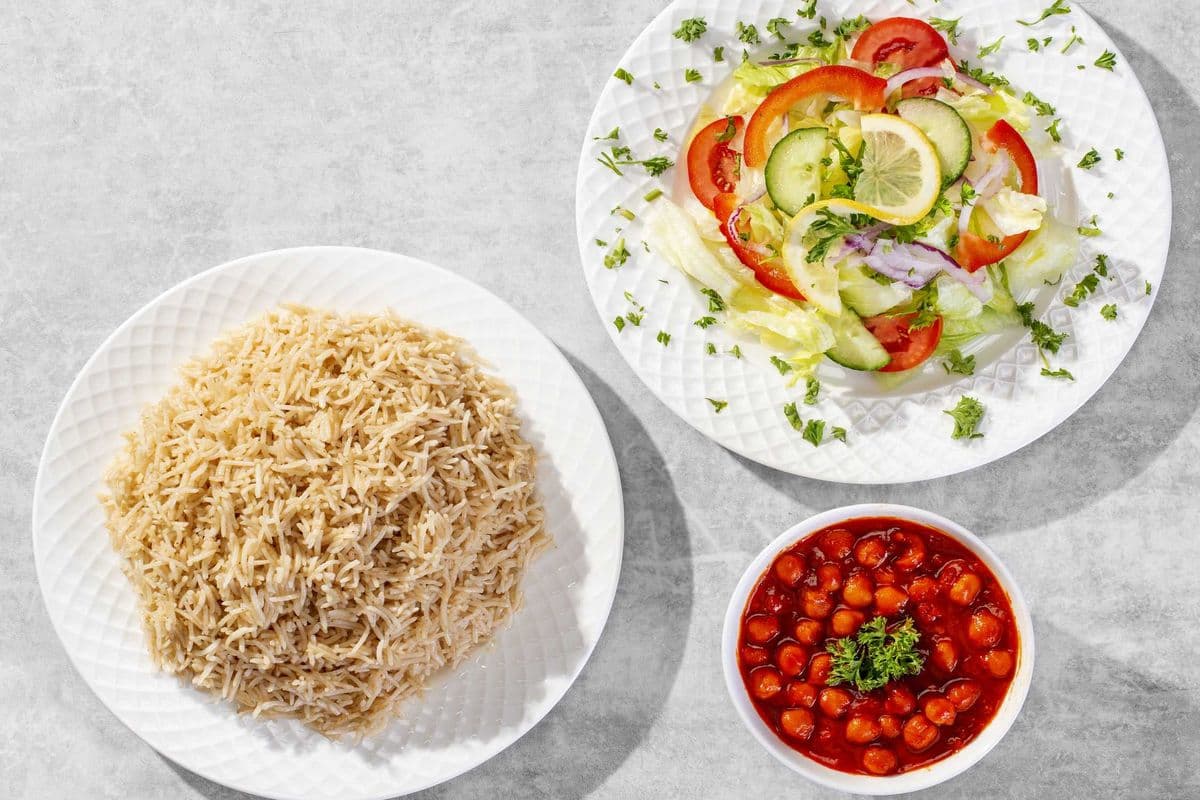 Chana Curry Plate