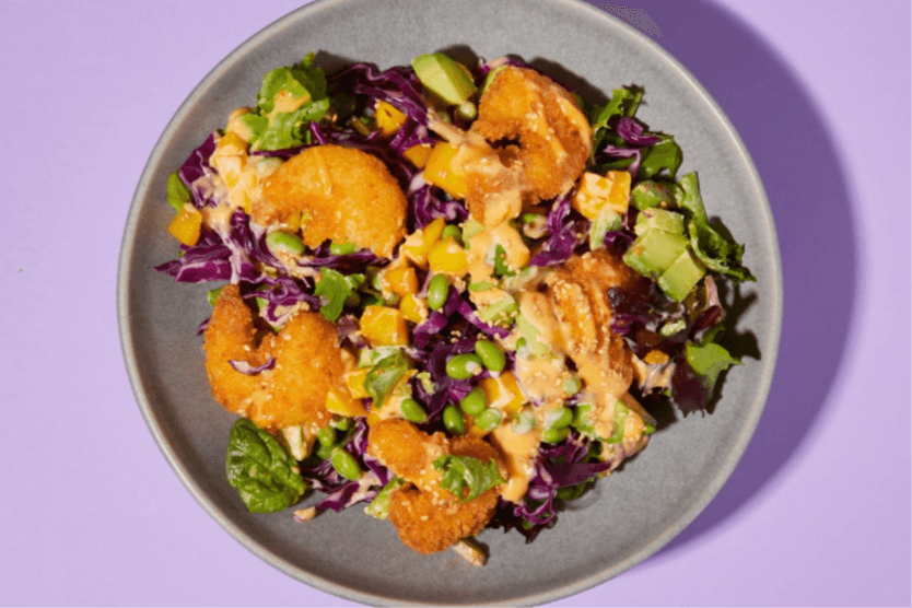 Salade la croustillante crevette