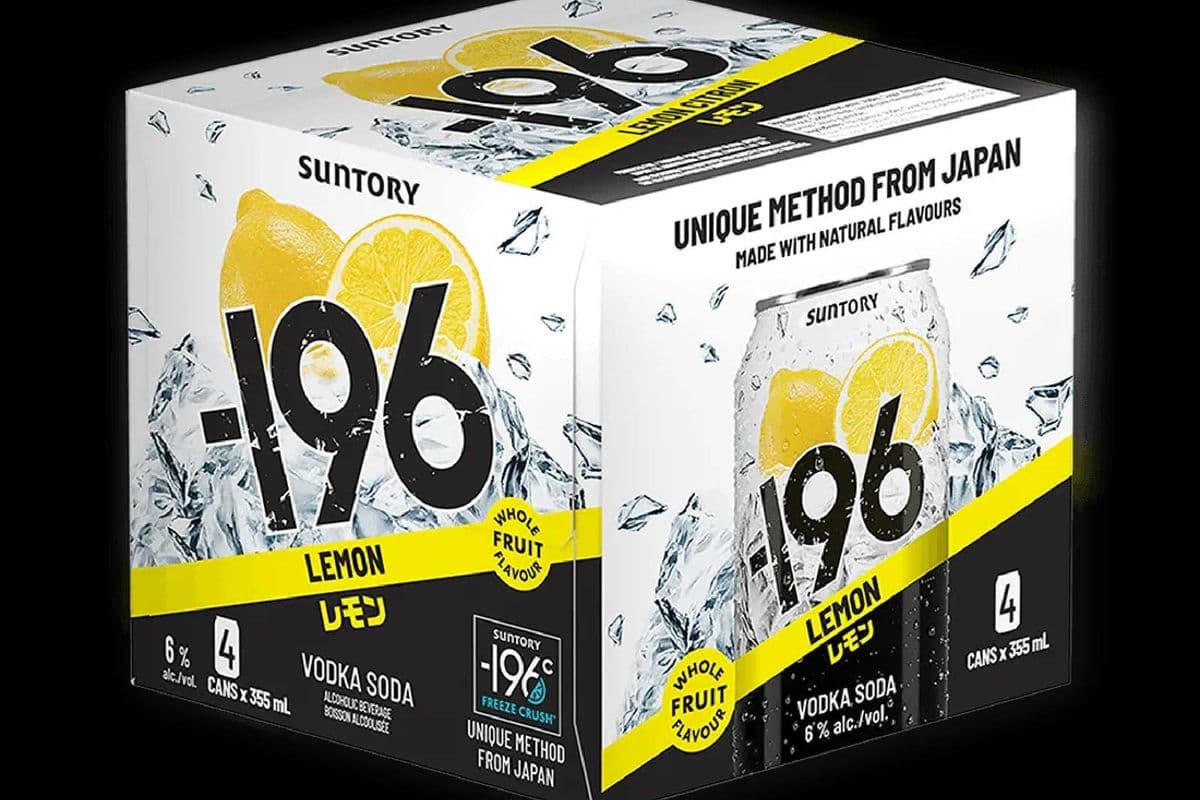 '-196 Lemon (4 Pack Cans) (4 x 355ml)