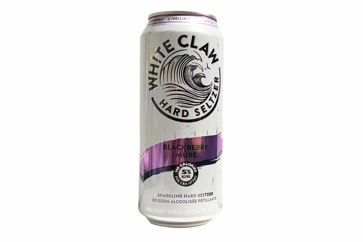 White Claw Hard Seltzer Blackberry (1 x 473mL)