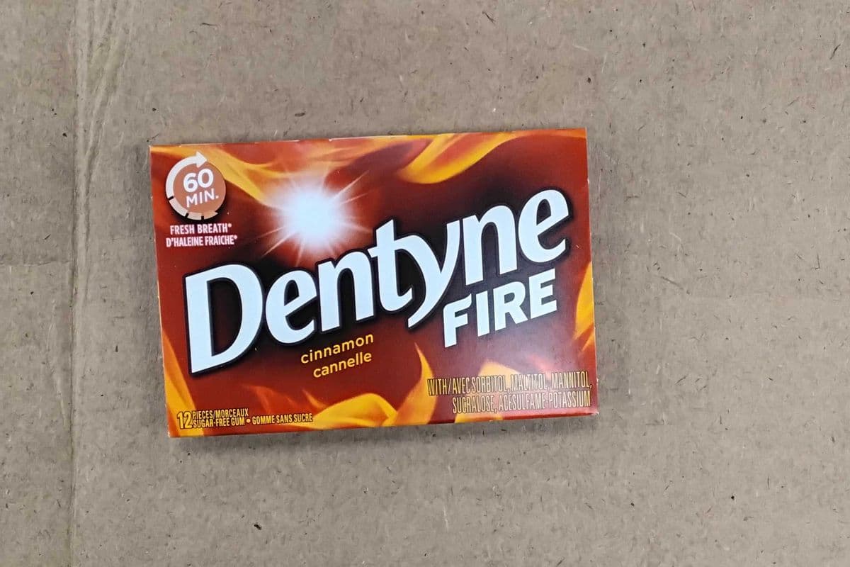 Dentyne fire cinnamon.