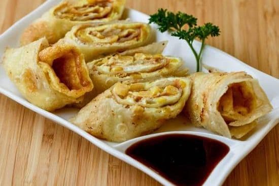 Pan-Fried Egg Roll