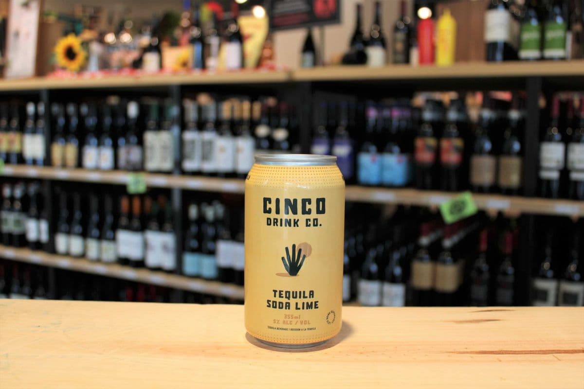 Cinco Tequila Soda (1 x 355 ml)