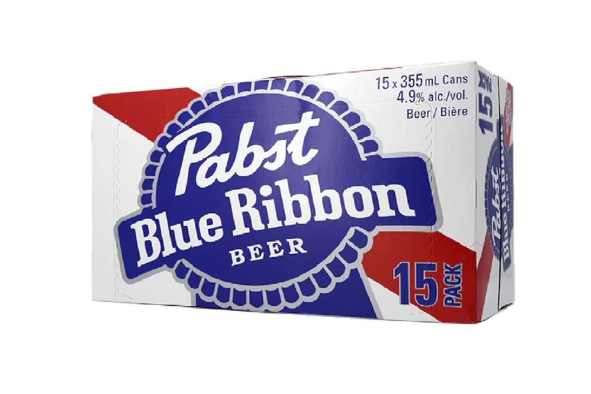 Pabst Blue Ribbon (15 x 355 ml Cans)
