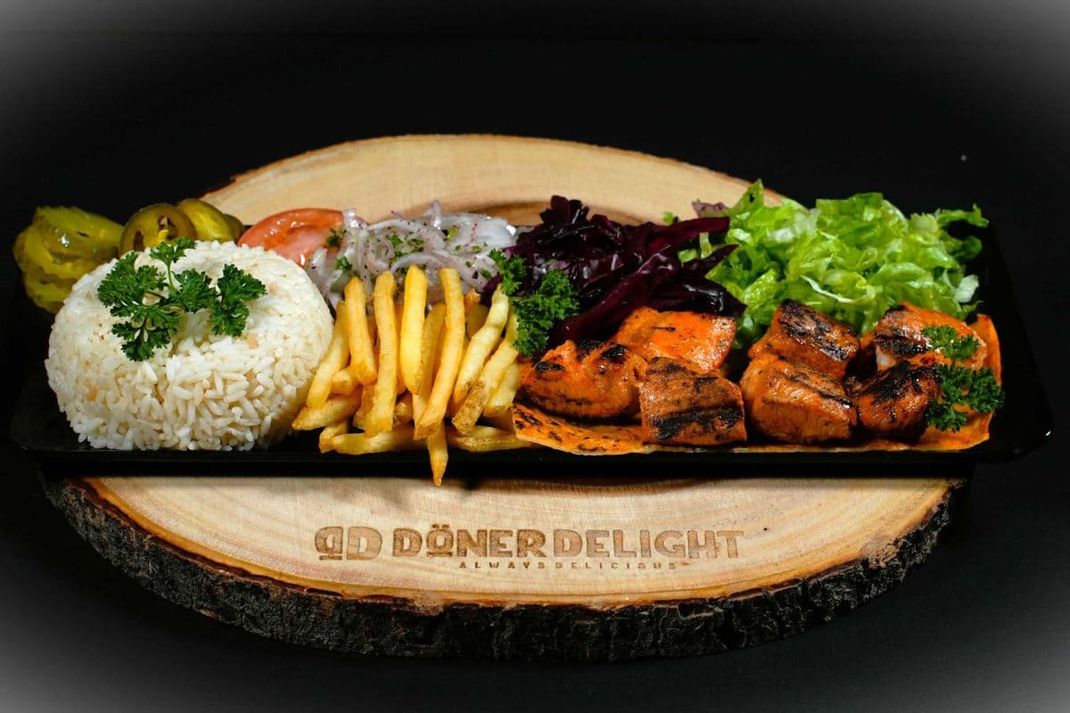 Chicken Shish Kebap Platter