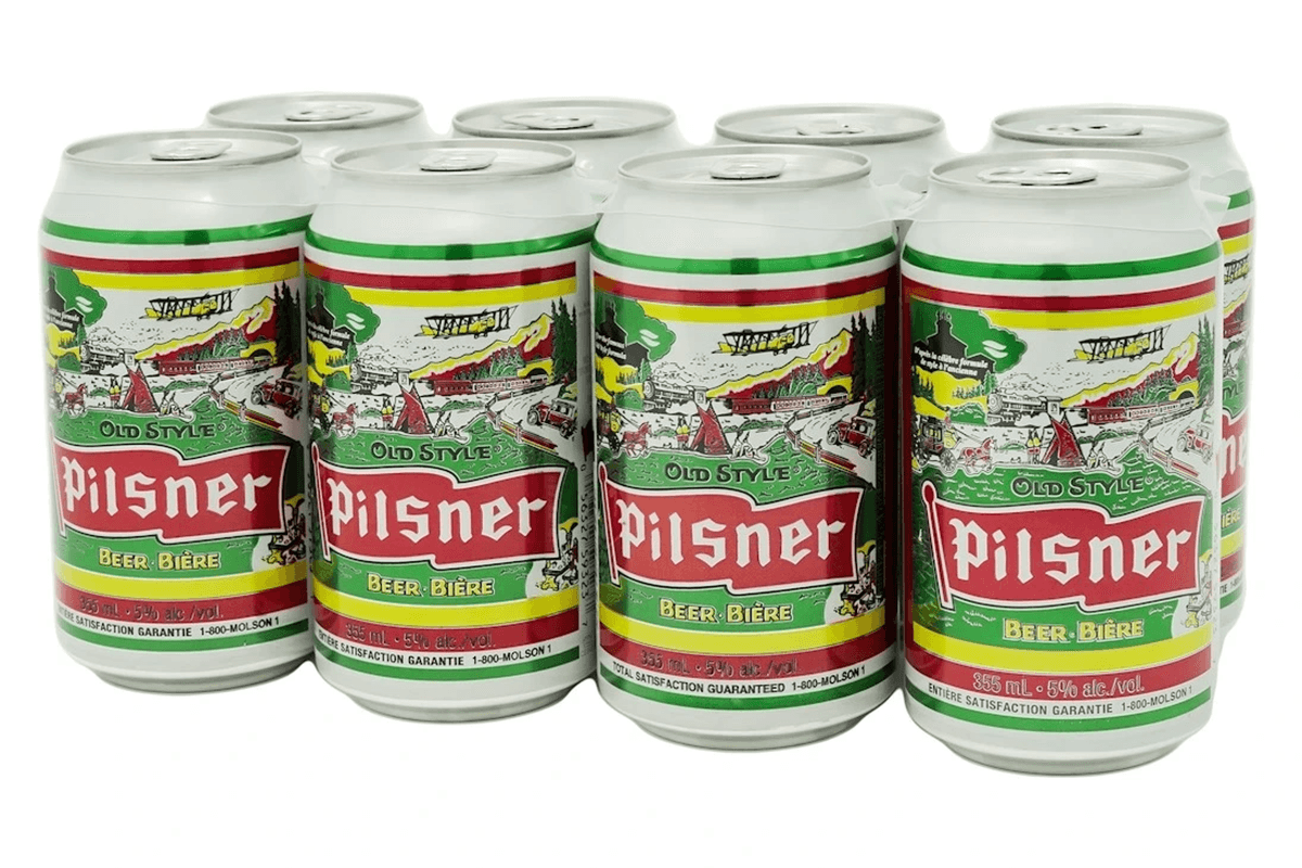 Old Style Pilsner 355ml 8pk Can