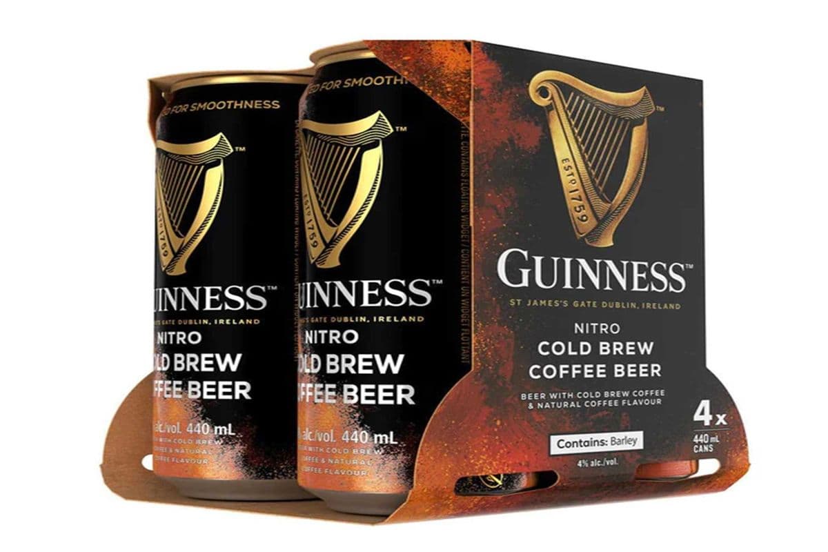 Guinness Nitro Cold Brew Coffee Beer 4 CANS (4 x 440 ML)