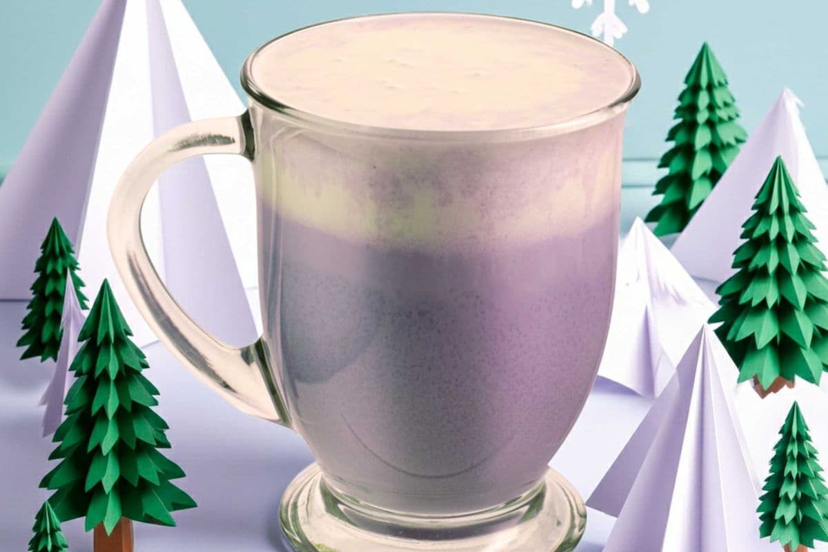 Coconut Taro Latte