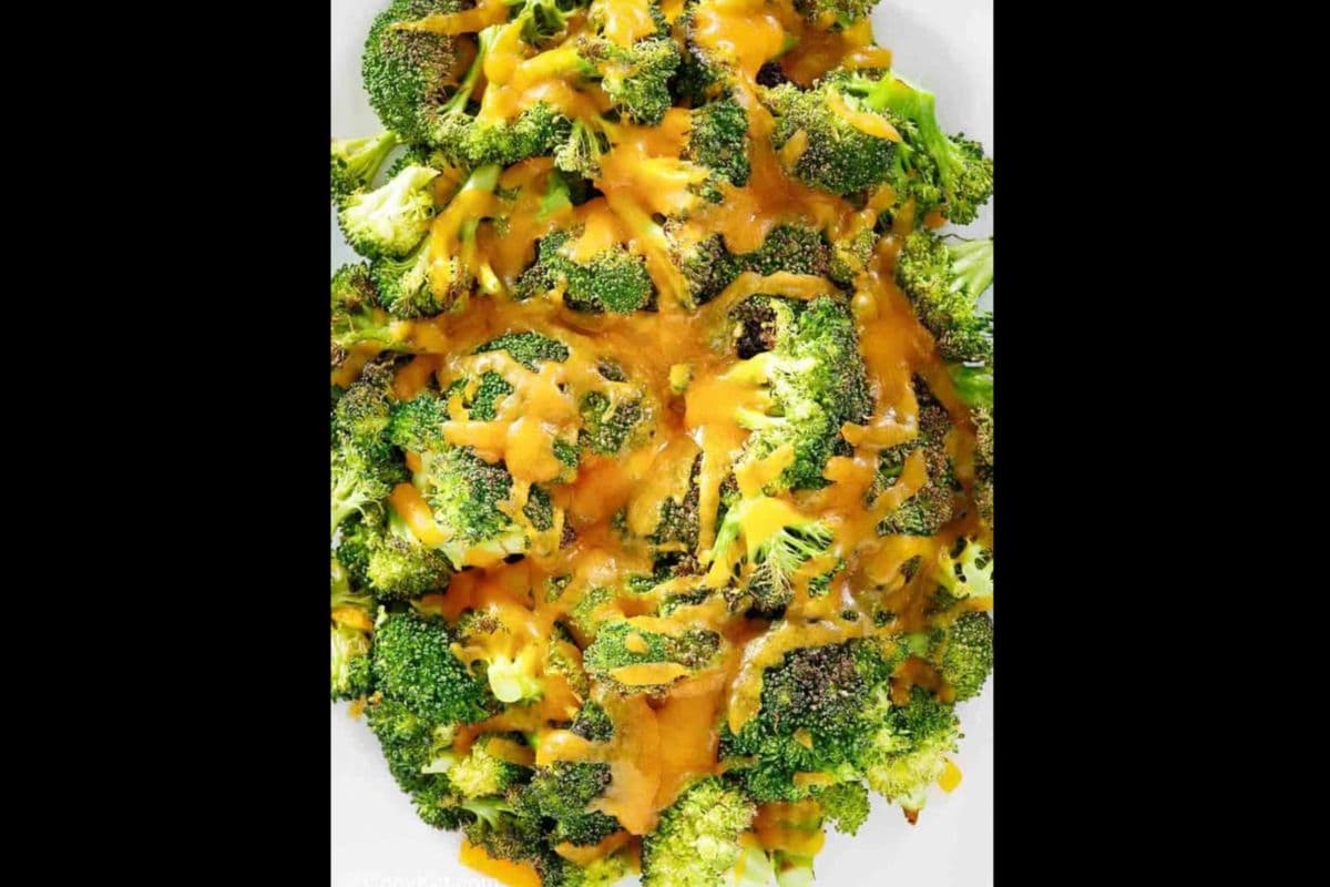 Broccoli With Cheddar Cheese