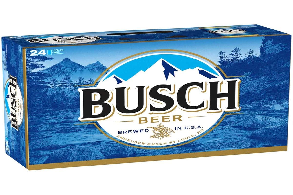 BUSCH BEER 24 CANS (24 x 355ML)