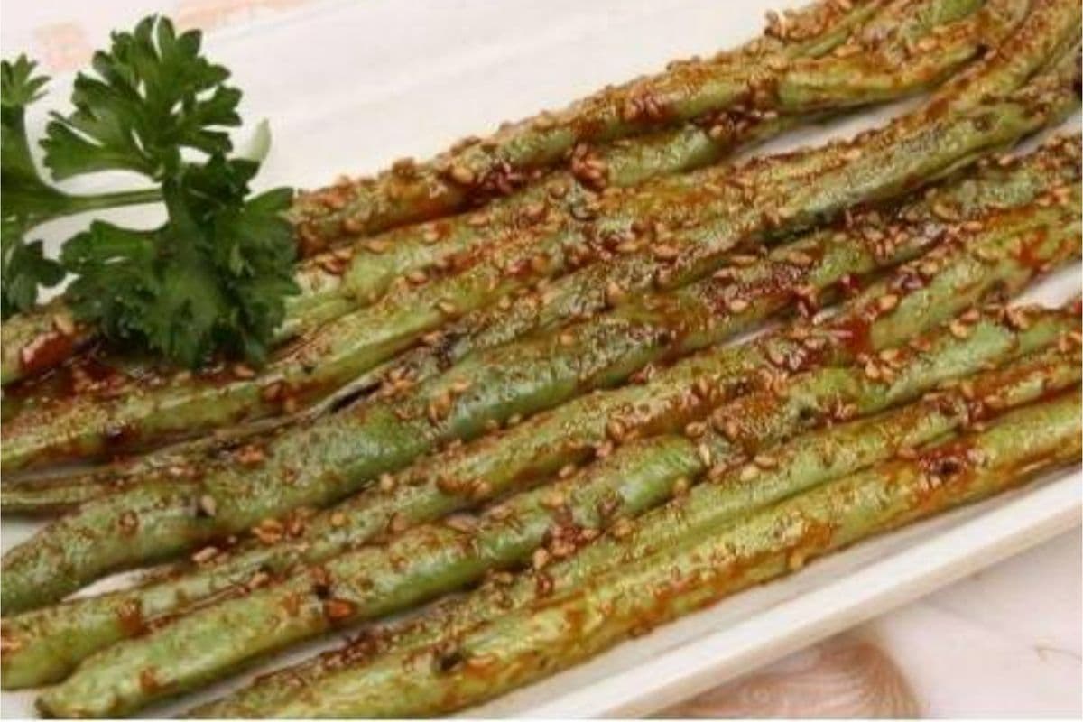 BBQ Green Beans / 烤豆角