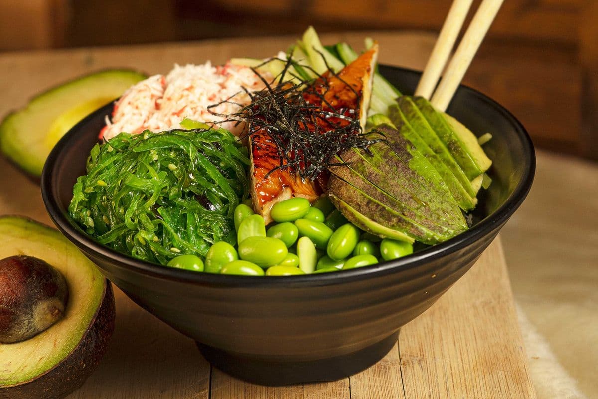Unagi(BBQ EEL) Poke Bowl