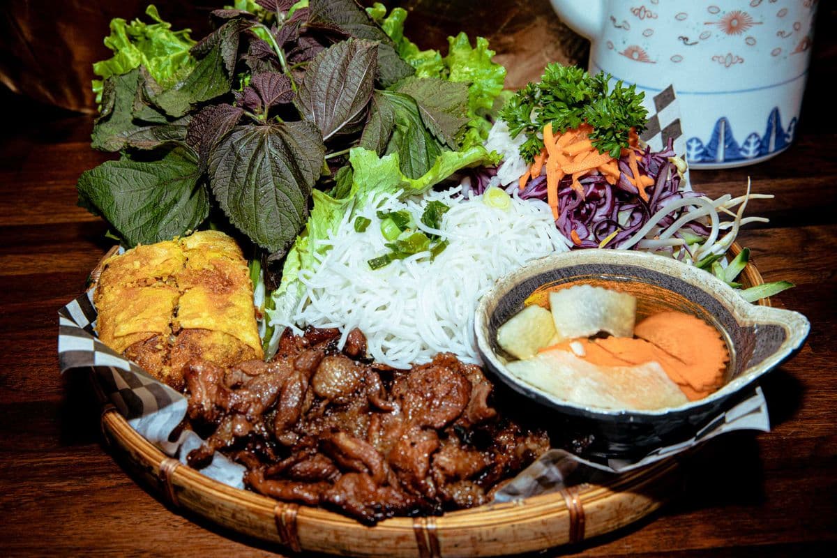 22. Bun Nem Cua Be Thịt Nuong