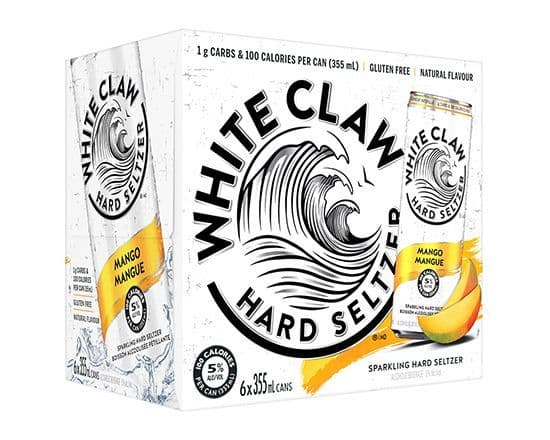 WHITE CLAW MANGO 6 CAN (6 X 355ML)