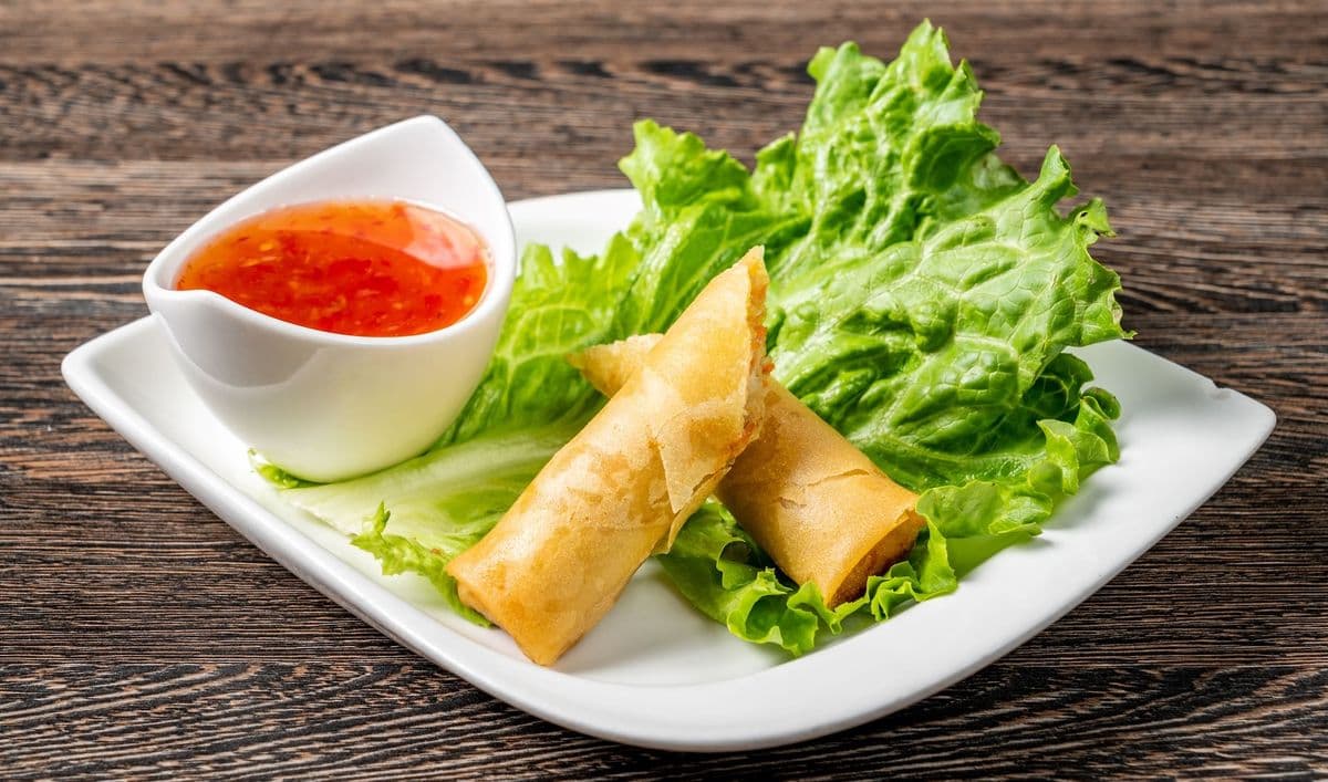 VEG1. Veggie Fried Rolls - 4 Rolls - OO