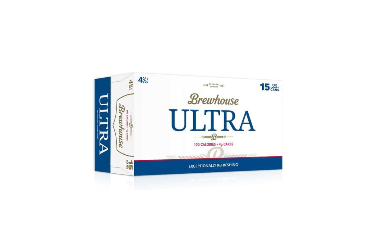 852377. BREWHOUSE ULTRA (15 x 355ML (CANS))
