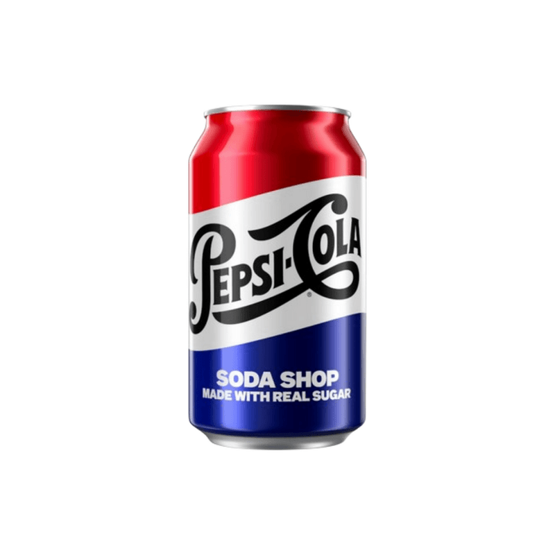 Pepsi Soda Shop Real Sugar – USA (355ml)