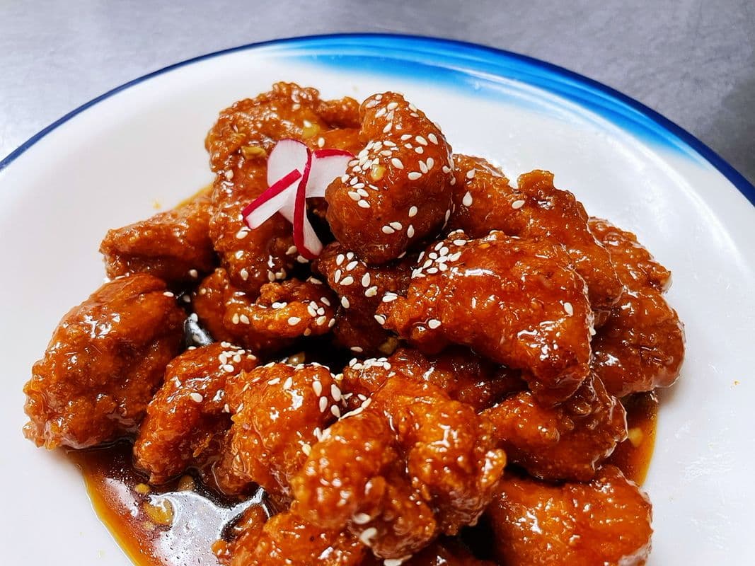 53. Honey Garlic Chicken Ball蒜蜜鸡球
