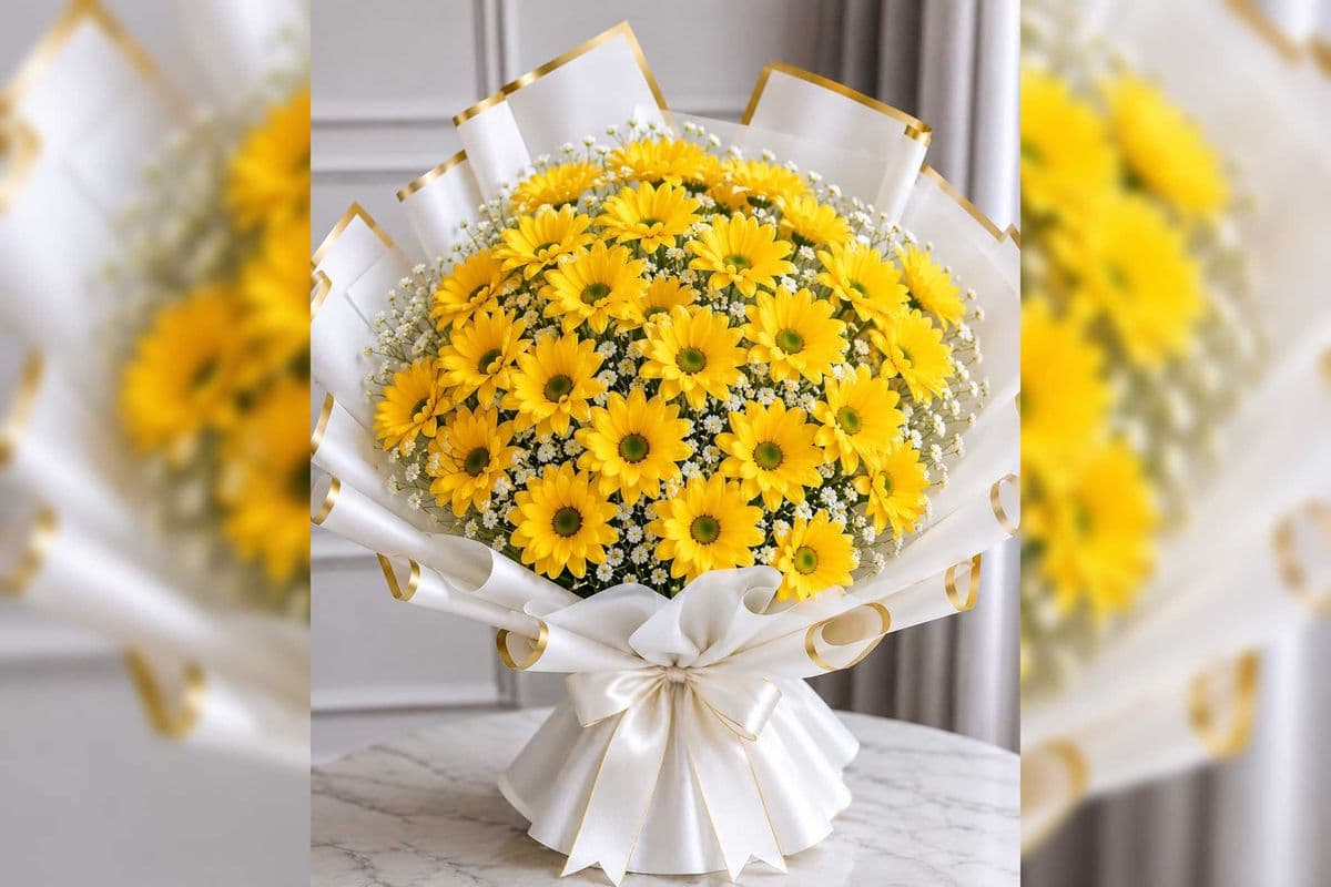 Yellow Daisy Bouquet