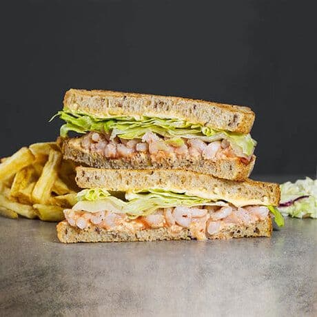 Toasted Shrimp Sandwich