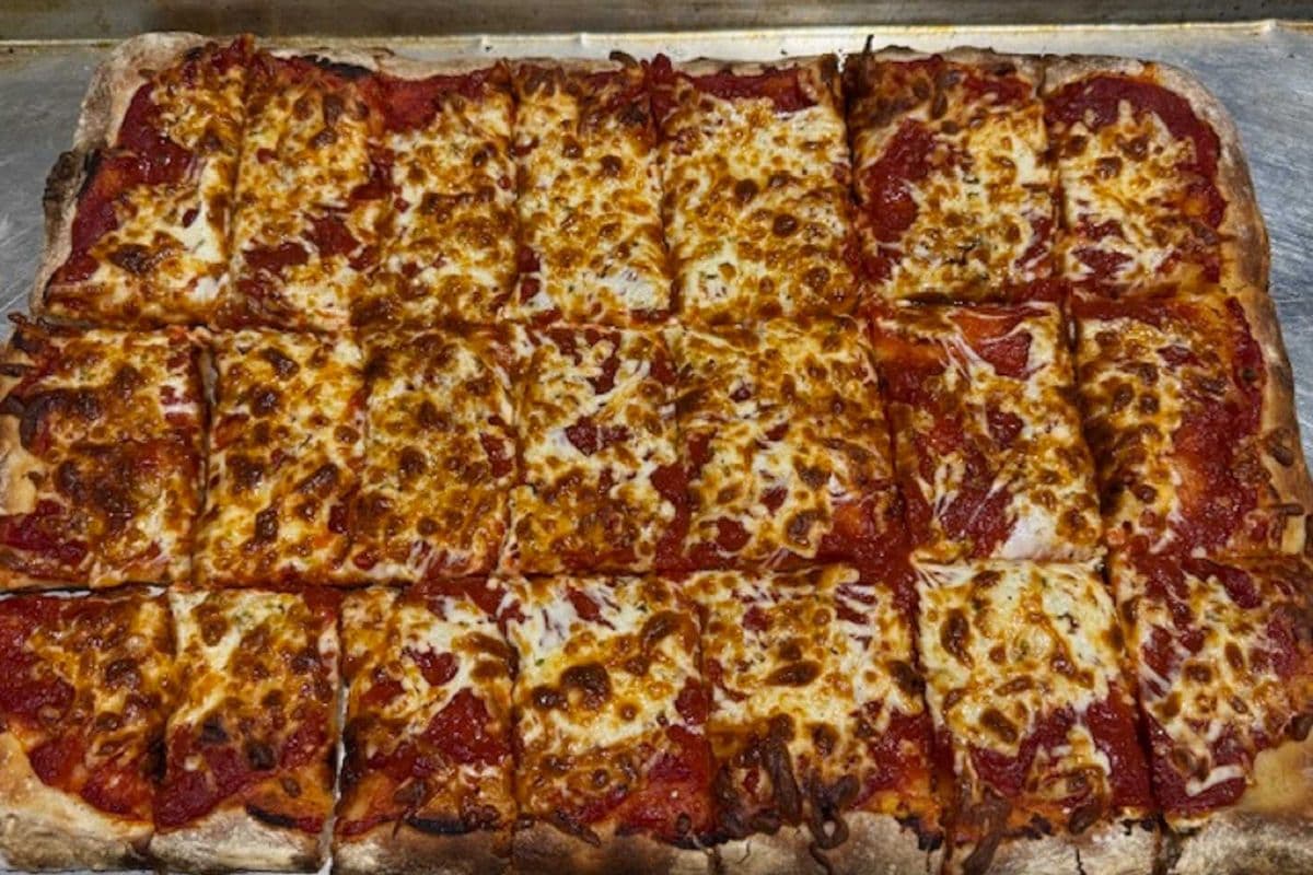 Sicilian Thick Crust Wood Fired Pizza