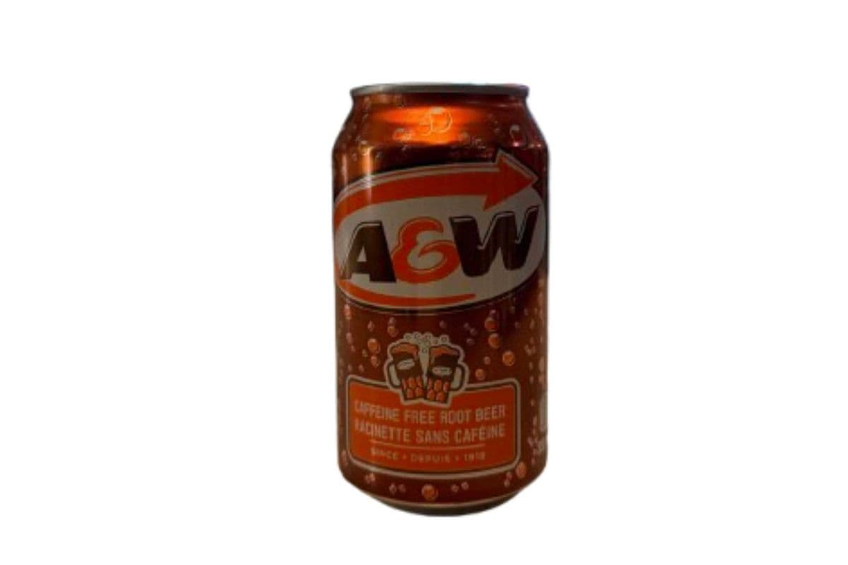 A&W Root Beer can