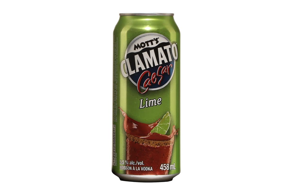 Mott's Clamato Lime (458 ml Can) (1 x 458 ml)