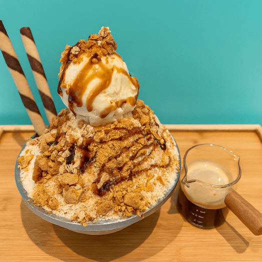 New !! Dalgona Bingsu/ 달고나 빙수/ 蜂窝糖刨冰