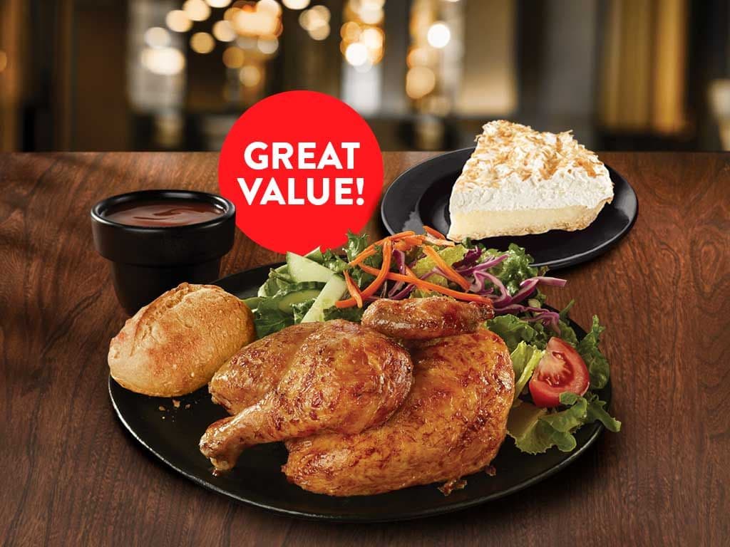 Half Chicken & Pie Bundle