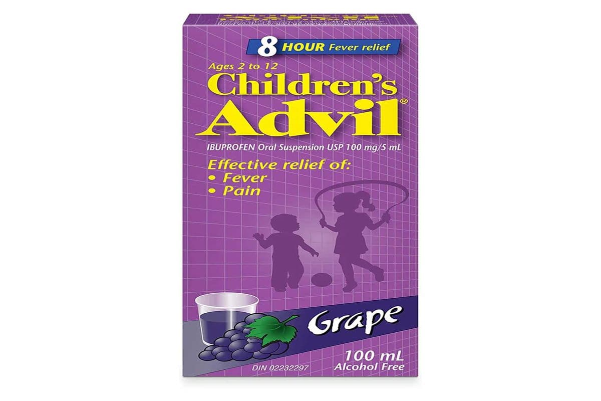 ADVIL CHILDREN AGE 2-12 GRAPE (100ML)