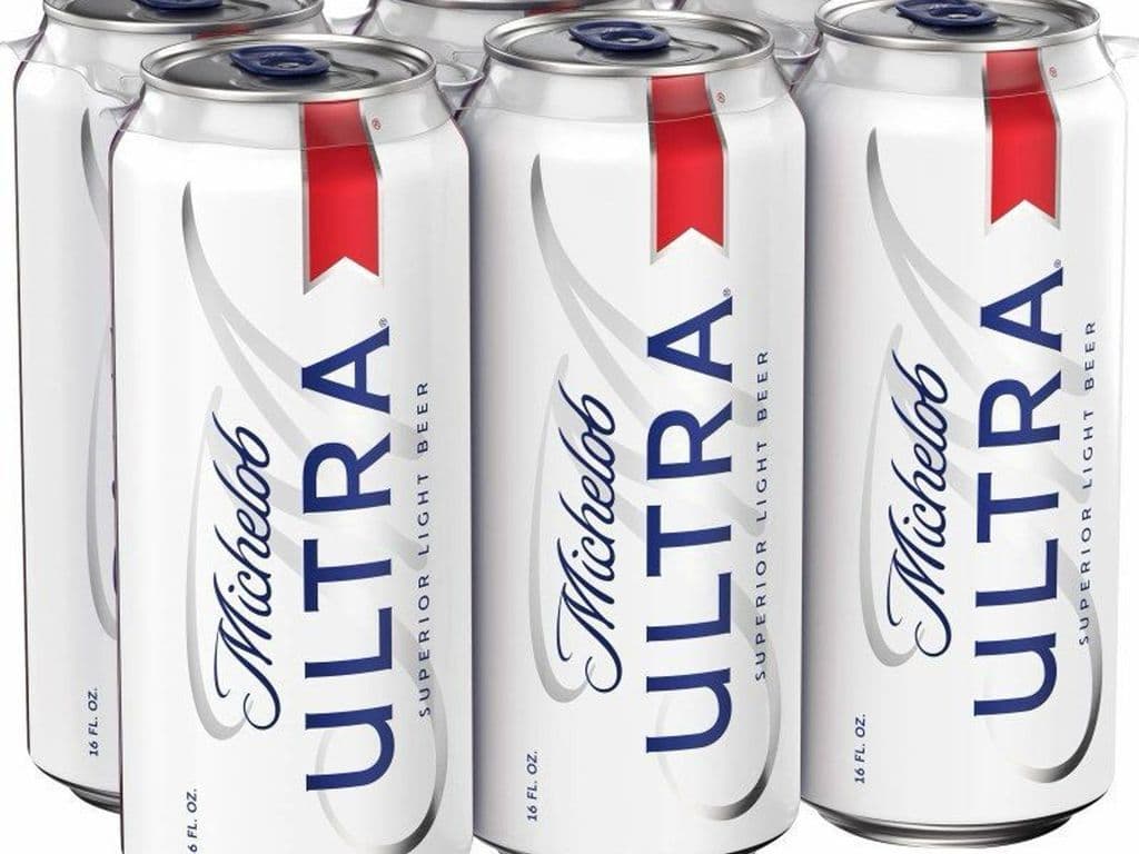 Michelob Ultra, 16oz can beer (4.0% ABV)