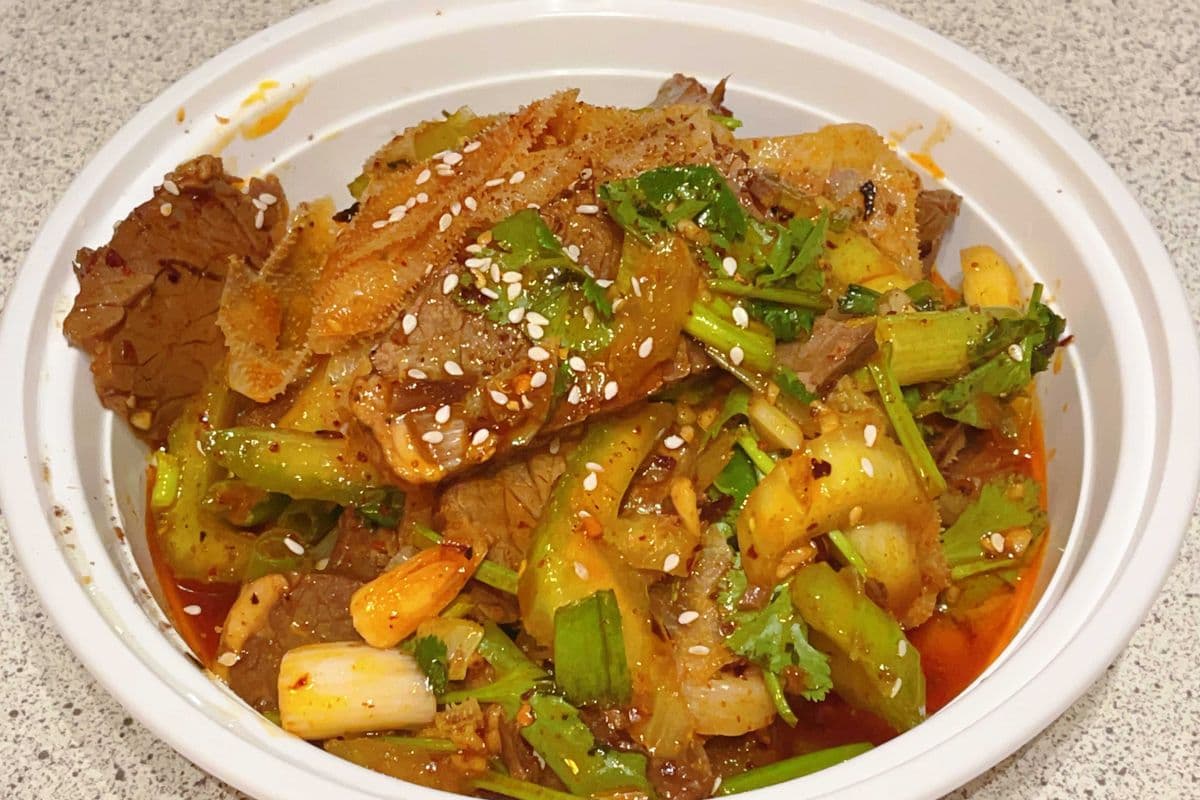 3. Spicy Cold Braised Beef 夫妻肺片