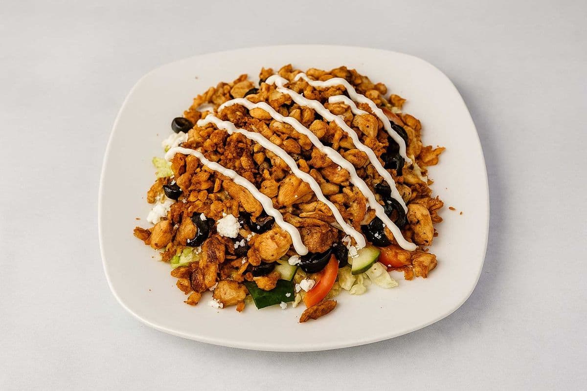 Alley Chicken on Ice Salad