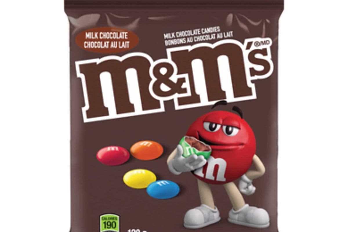 M&M's Milk choclate (120g) (190 Cal)