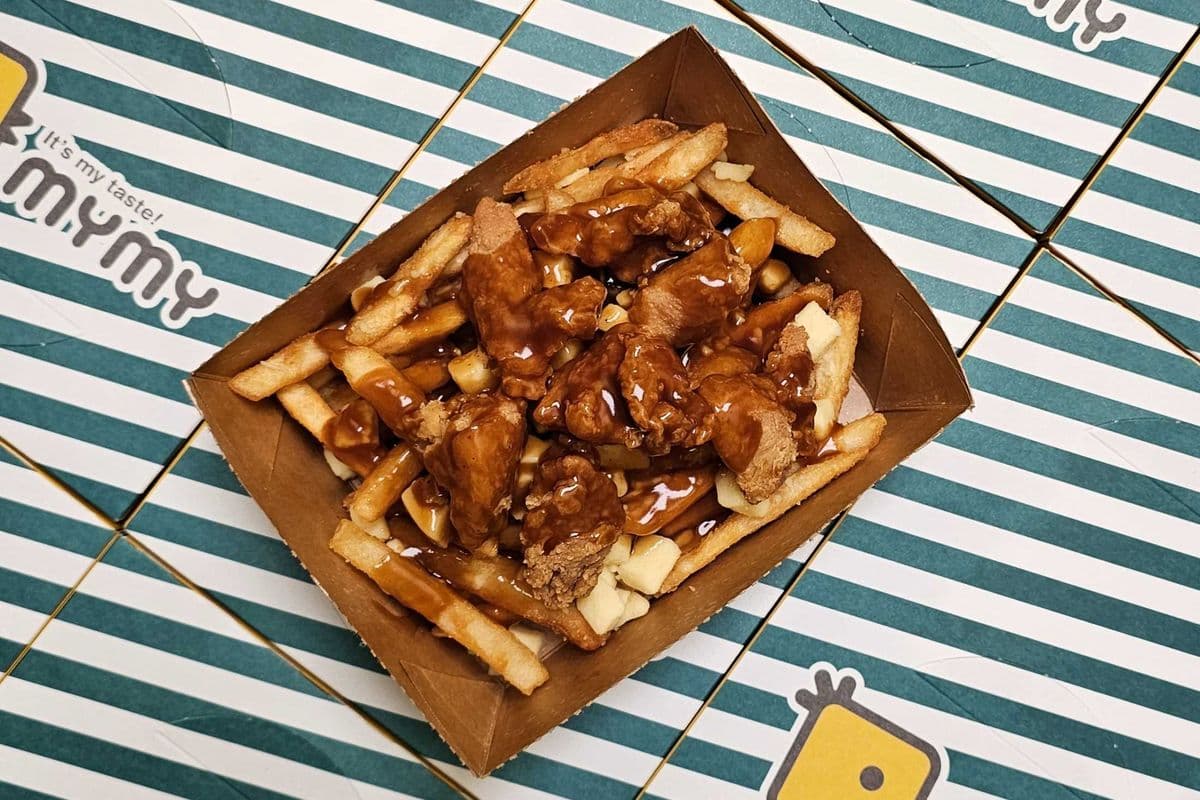 Fried Chicken Poutine Large (Halal)