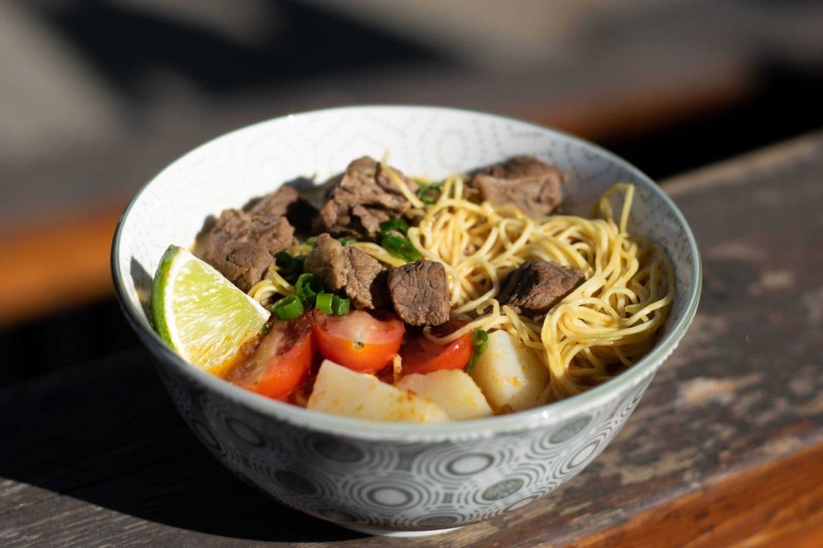 Coconut Beef Soup