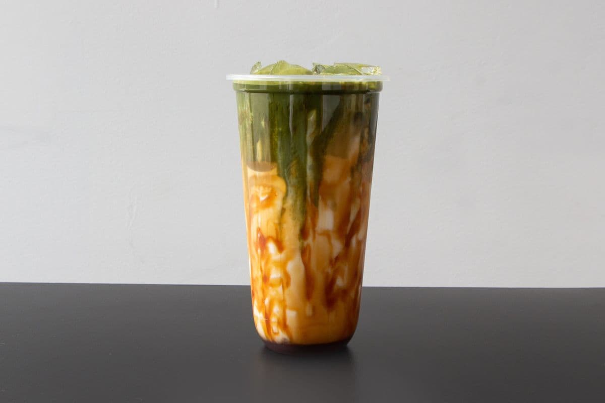 Brown Sugar Matcha Latte