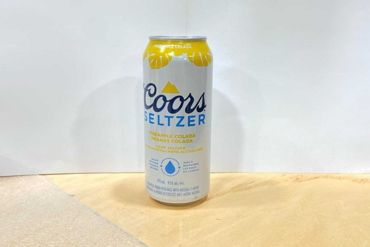 COORS SELTZER PINEAPPLE COLADA 473 (1 x 473 ML)