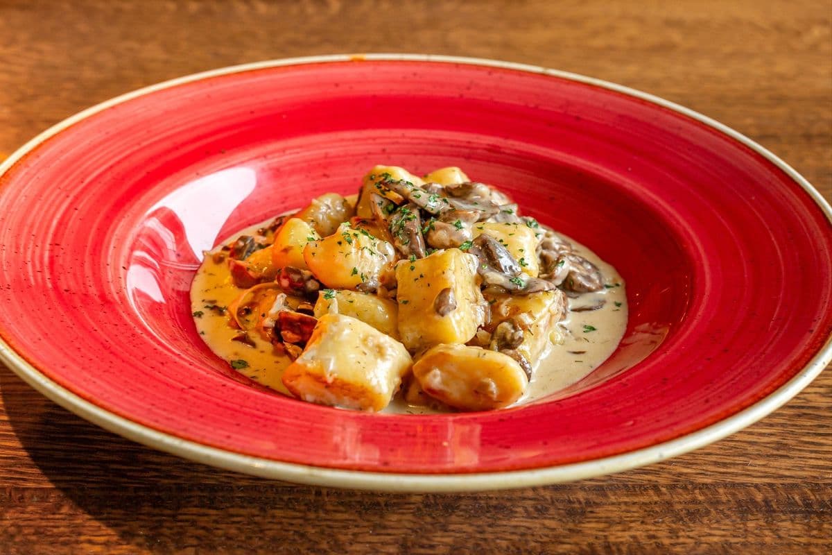 Mushroom Gnocchi