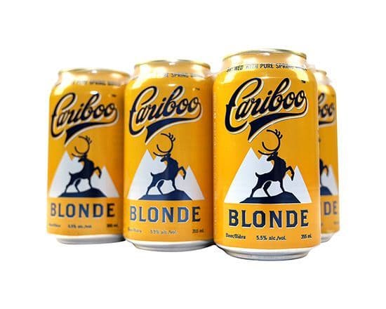 CARIBOO BLONDE 6 CAN (6 x 355ml)
