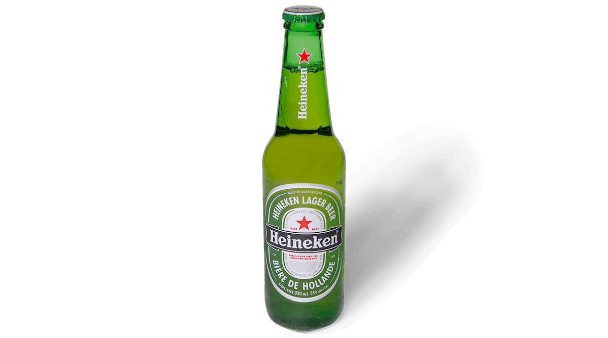 Heineken 341mL, Bière/Beer (5% ABV)