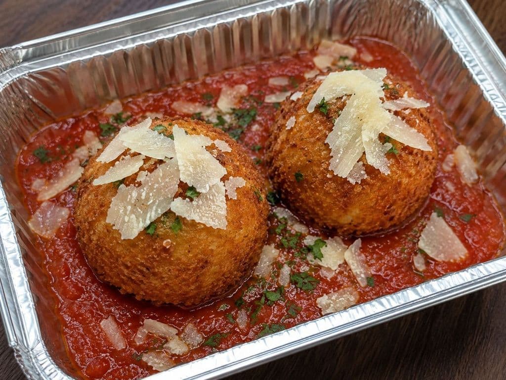Arancini à la viande fumée (2)