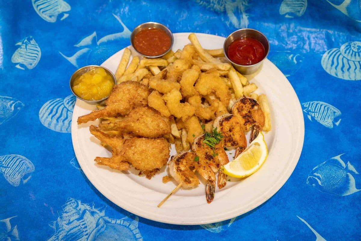 Shrimp Lover's Plate