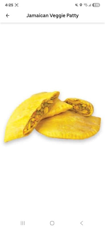 Jamaican Veggie Patty