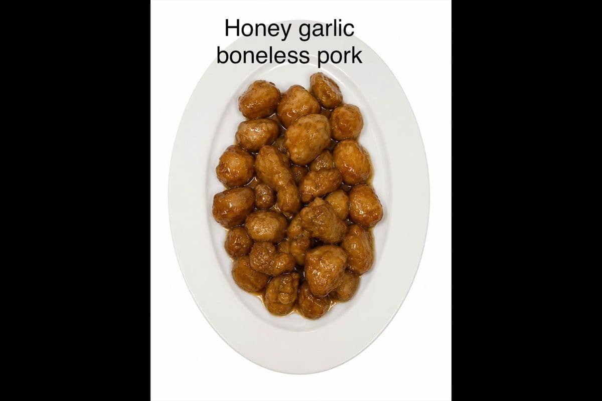 Honey Garlic Boneless Pork