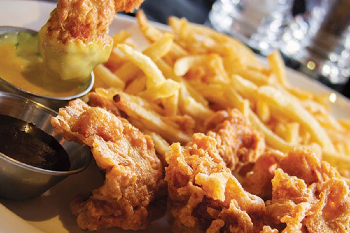 Assiette de filets de poulet (4 mcx) / Chicken Tender Platter (4 pcs)
