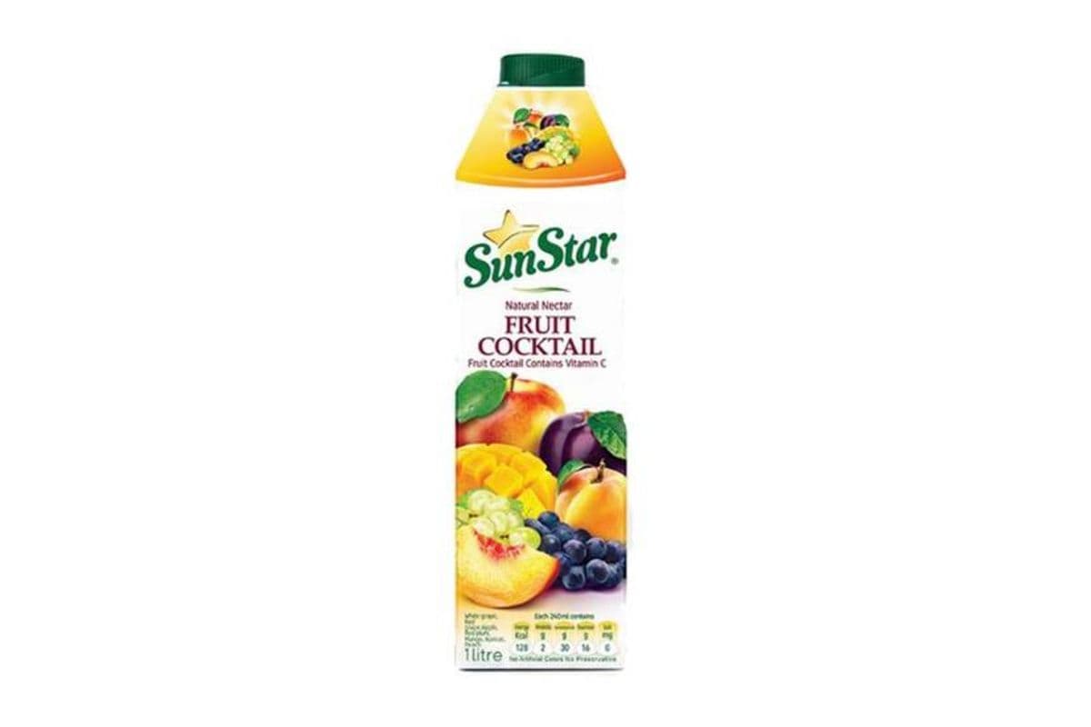 Sun Star • Nectar Fruit Cocktail / Cocktail De Fruits Au Nectar (1L)