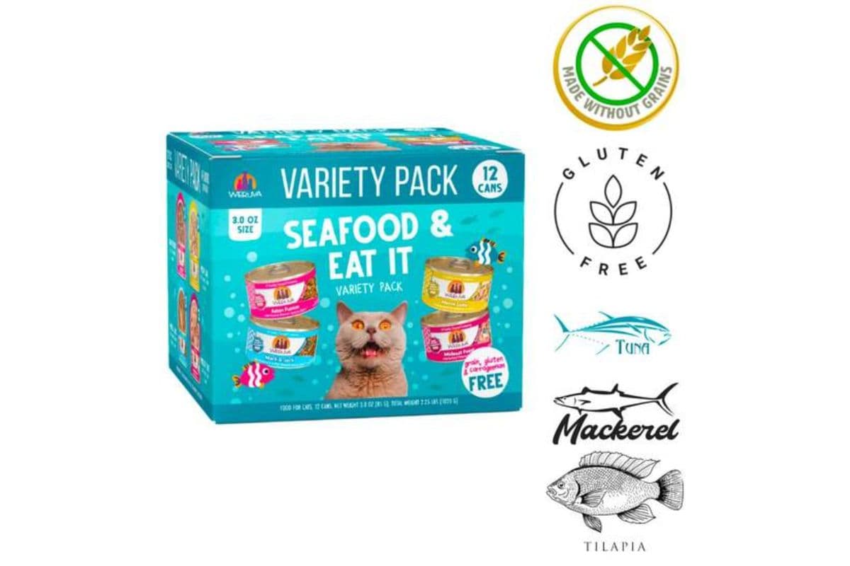 Weruva - Seafood Variety Pack Canned Cat Food (3 oz)