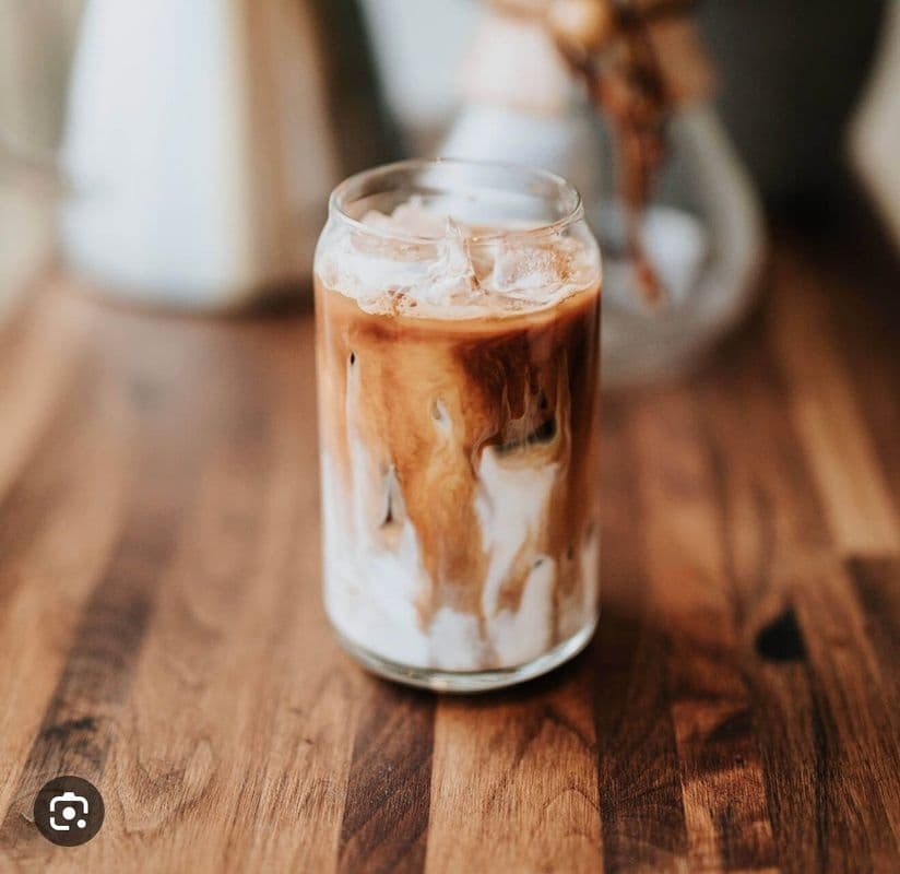 Iced Brown Sugur Coconut Latte