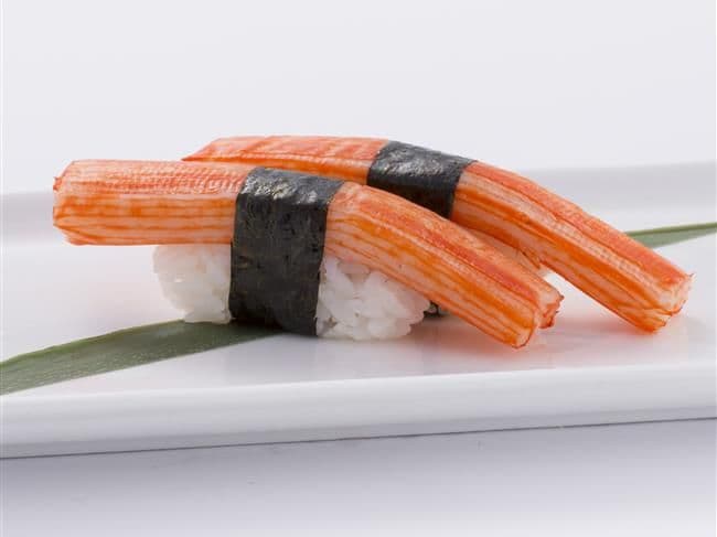 Crab Meat Sushi (3pcs)